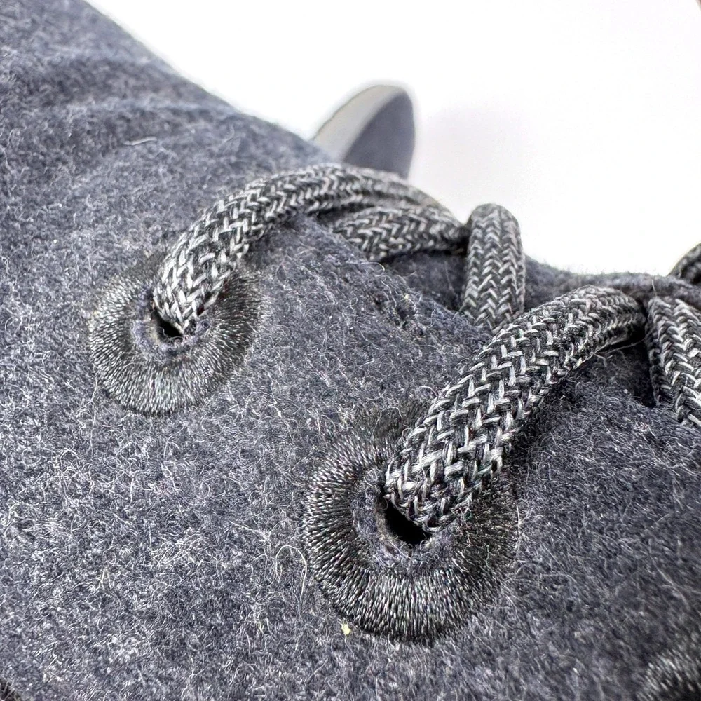 Allbirds Wool Runner Mizzle Shoes Mens Sz 11 Natural Black/Dark Gray with Box